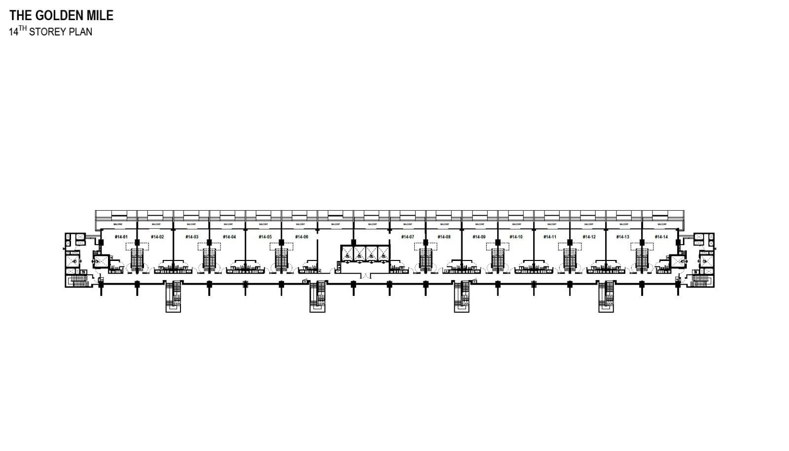 14th Storey Plan floor plan